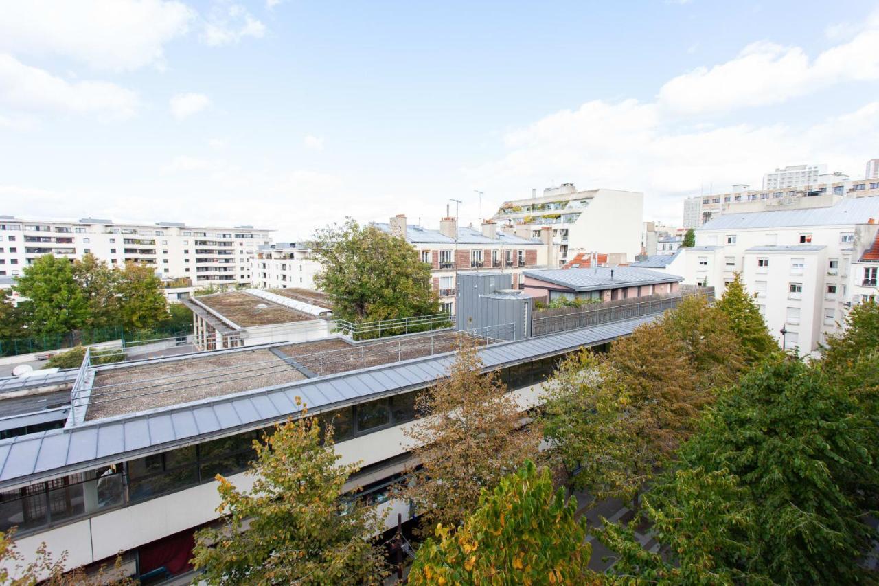 Apartament Cosy Apt With Balcony Near Buttes Chaumont Paryż Zewnętrze zdjęcie